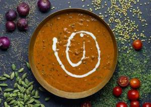 8 Roti With Dal Makhani  And Salad [Serves 3]