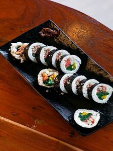 Basic Veg Kimbap