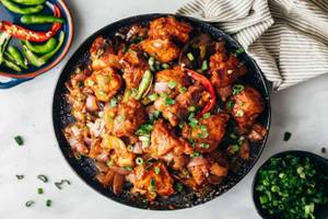 Chilly Chicken Dry