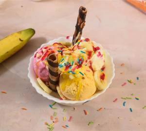 Banana Split Sundae