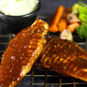 Chicken Steak, Spicy Pepper Sauce