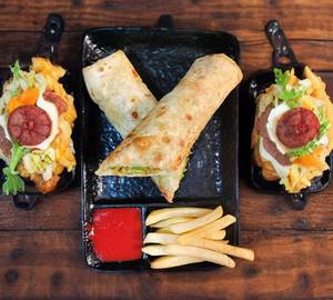Veg Roti Wrap (1 Pcs)