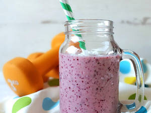 Blackcurrant Milkshake