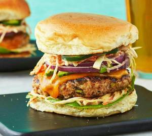 Chicken Jumbo Cheese Burger(1 pc)