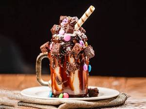 Fudge Brownie Shake