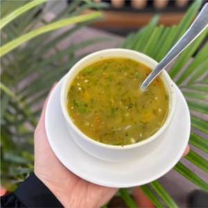 Lemon Coriander Soup