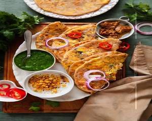 Paneer Stuffed Paratha