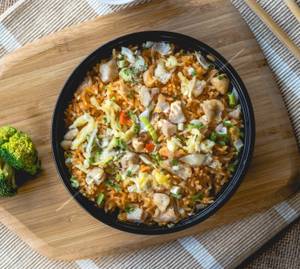 Schezwan Chicken Fried Rice