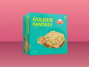 Golden Fantasy Cake (1200 Ml)