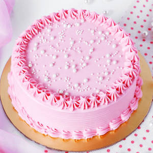 Eggless Strawberry Cake [450 Grams]