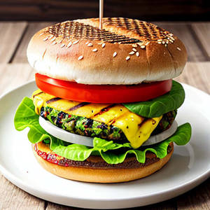 Veg Mexican Burger