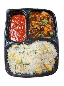 Chicken Manchurian Gravy + Fried Rice Combo