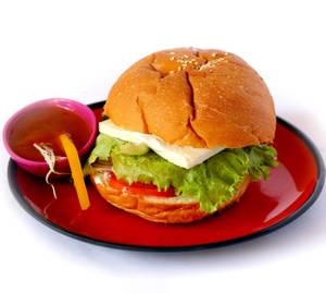 Spicy Paneer Burger  