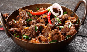 Chilly Mutton Fry