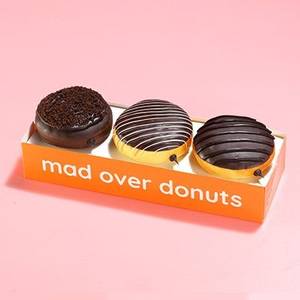 The Dark Sweet Triple Treat Box (3 Donuts)