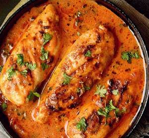 Tomato Basil Chicken Curry