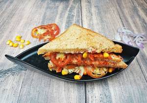 Masala Corn Sandwich