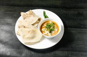 Green Mator Masala With 5 Rumali Roti