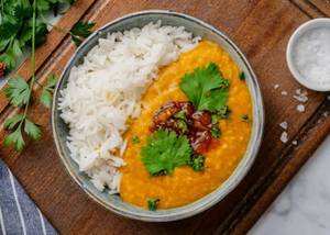 Dal Tadka Rice Bowl         