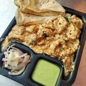 Half Malai Chaap + 2 Rumali Roti