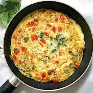 Egg White Omelette With Salad And Multi Grain Toast