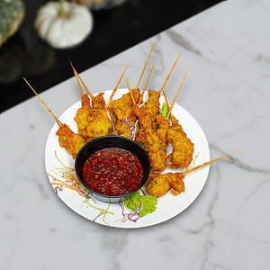 Golden Fried Prawns