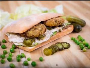 Hummus & Peas Patty Sub