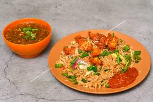 Veg Manchurian Rice