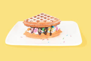 Rainbow waffle                                                                                                 