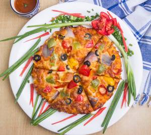 Deluxe Veggie Pizza [Large 12 Inches]