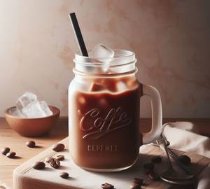Cold Coffee [450 Ml Mason Jar]