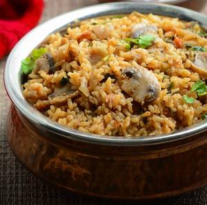 Mushroom Biryani