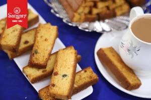 Eggless Cashew Fruit Cake Rusk 400G