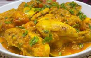 Chicken Do Pyaza 