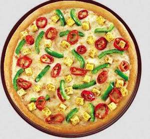 Veggie delight pizza