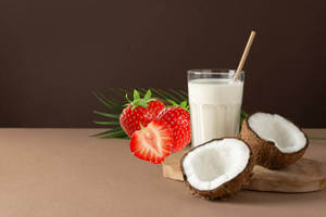 Tender Strawberry Milkshake