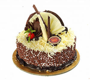 Exotic White Forest Cake