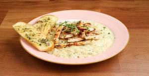 Grilled Chicken & Jalapeno Risotto