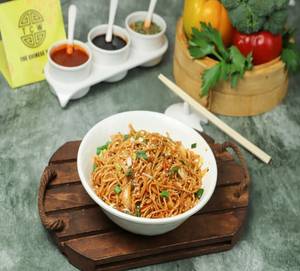 Veg Toasted Seasame Garlic Noodles