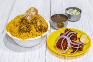 Chicken Biryani+ Chicken Kabab