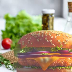 Mexican Chicken Burger