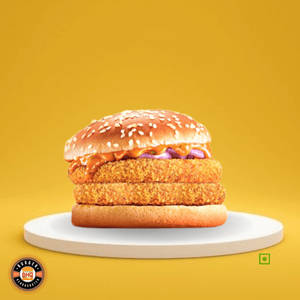 Paneer Double Trouble Burger