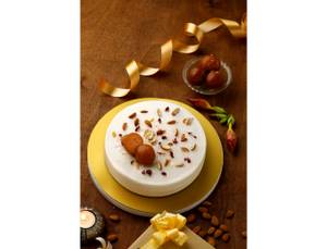 Eggless Gulab Jamun Cake (Serves 8) 500 GMS