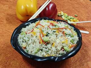 Veg Edammame Fried Rice
