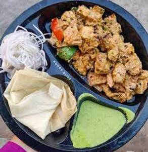 Afghani Chaap With 2 Rumali Roti 