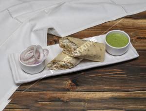 Soya Chaap Bhuna Roll.