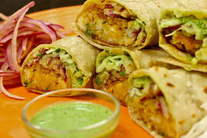 Masala Aloo Tikki Roll