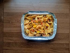 Chilli garlic fusion pasta                                                                                                             