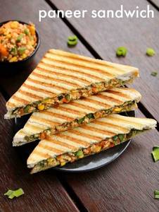 Paneer Tikka Grilled Sandwich