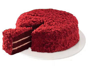 Red vallwet cake